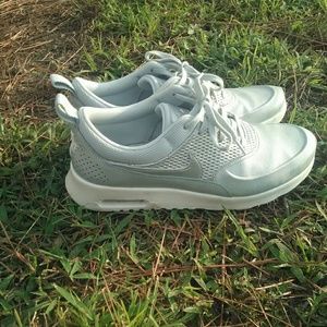 Nike Silver Thea Sneakers